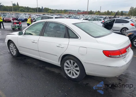 2009 Hyundai Azera Gls z USA, uszkodzony, nr VIN KMHFC46D59A349693